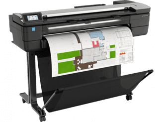 HP T830 Color DesignJet 36-inch Multifunction Printer (Print, Copy, Scan) | F9A30A